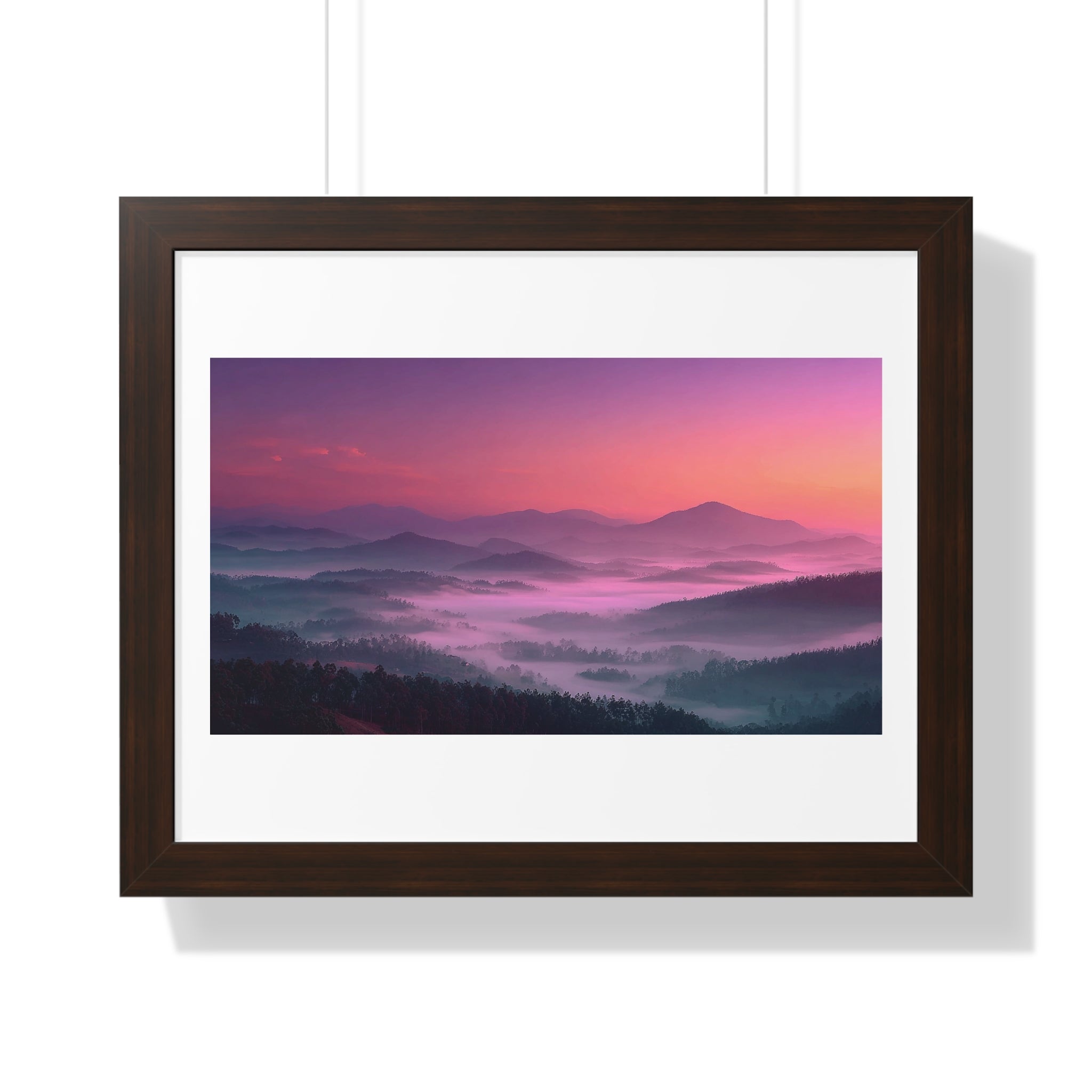 Pink and Purple Mountain