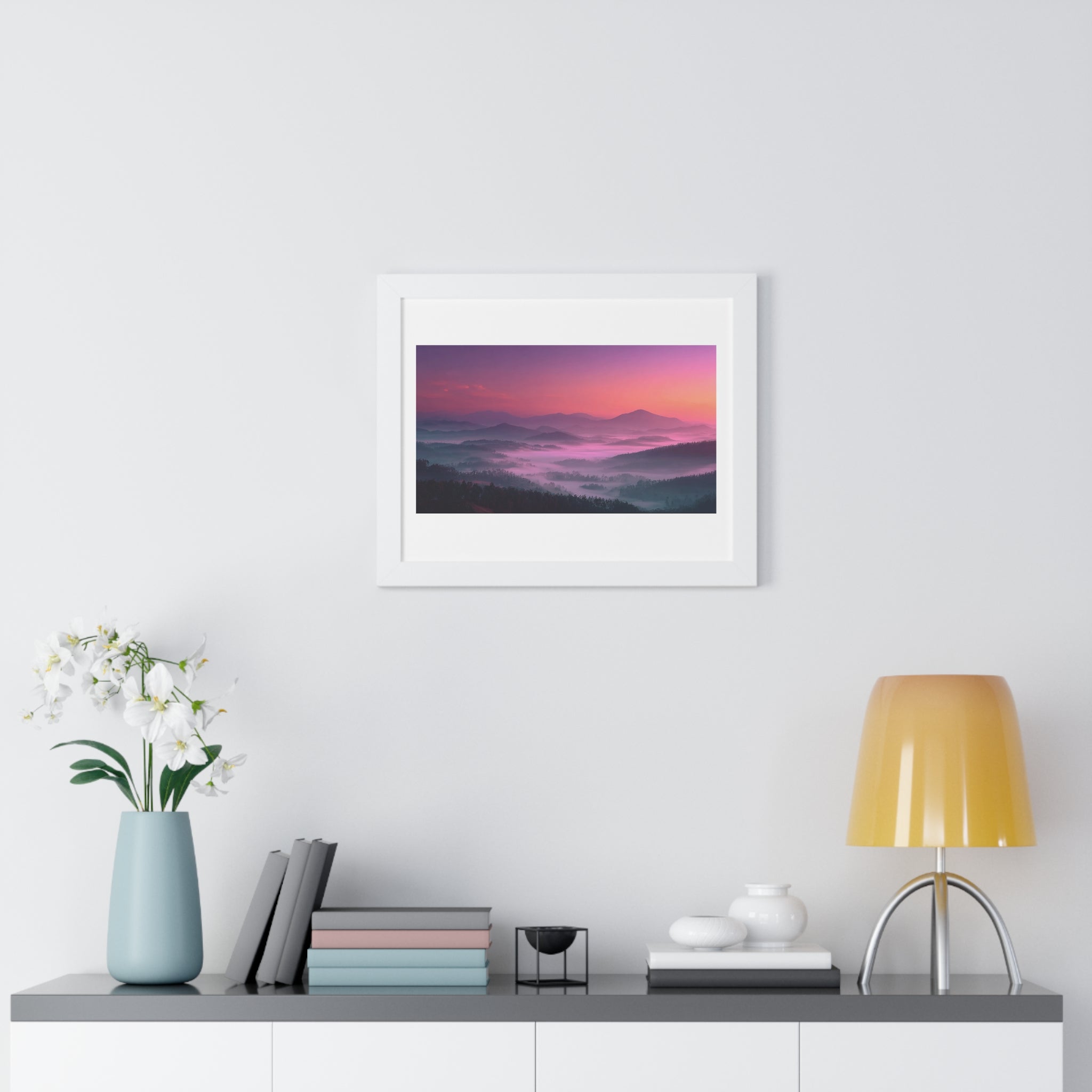 Pink and Purple Mountain