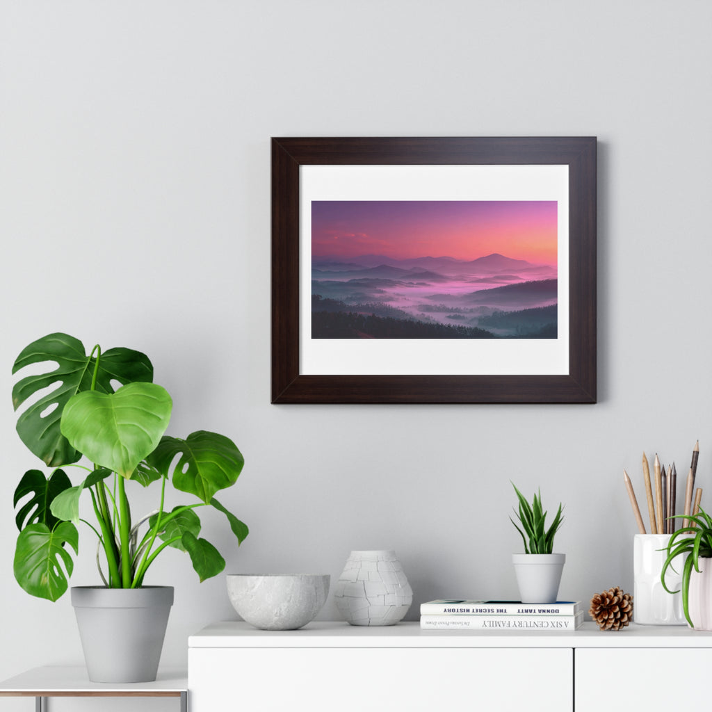 Pink and Purple Mountain