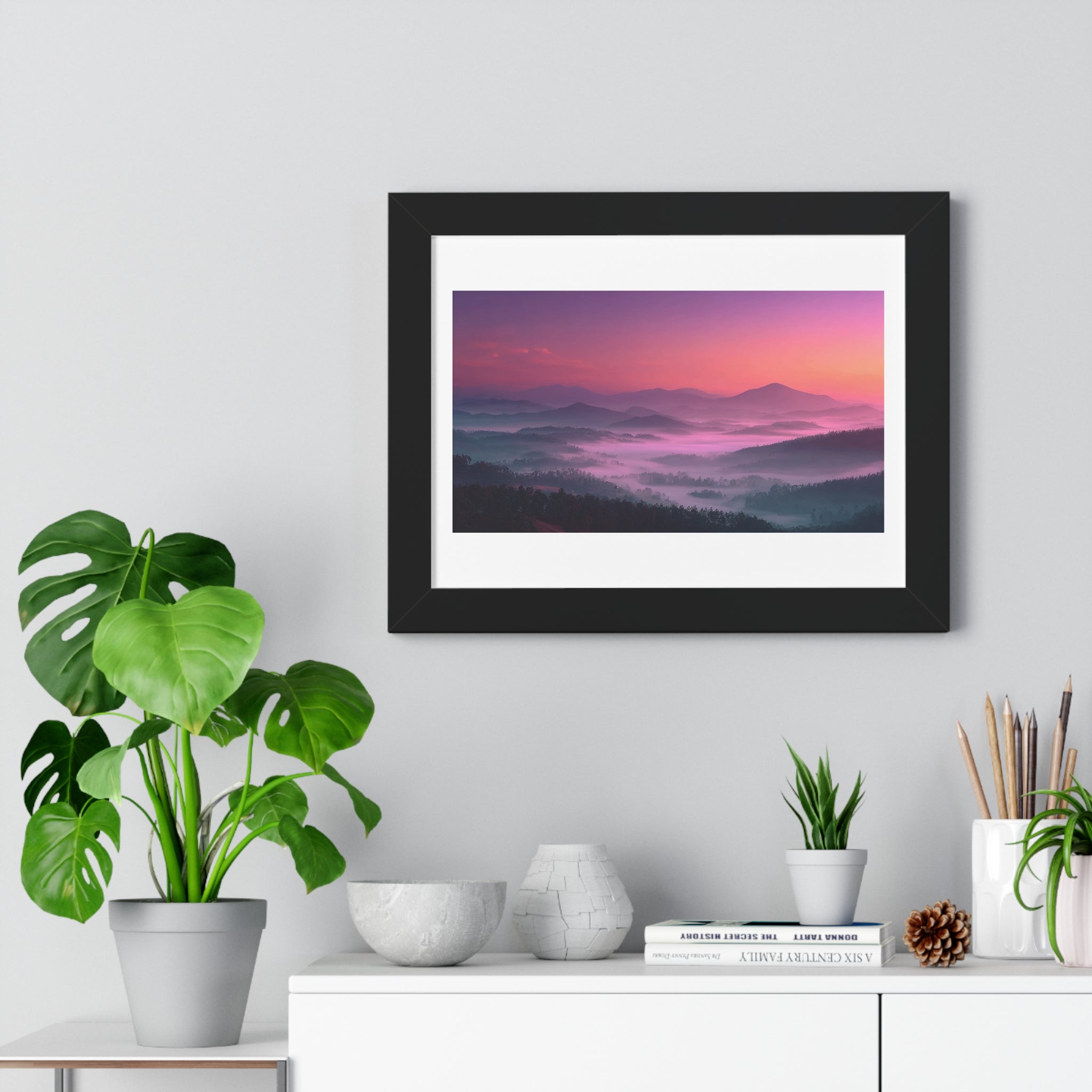 Pink and Purple Mountain