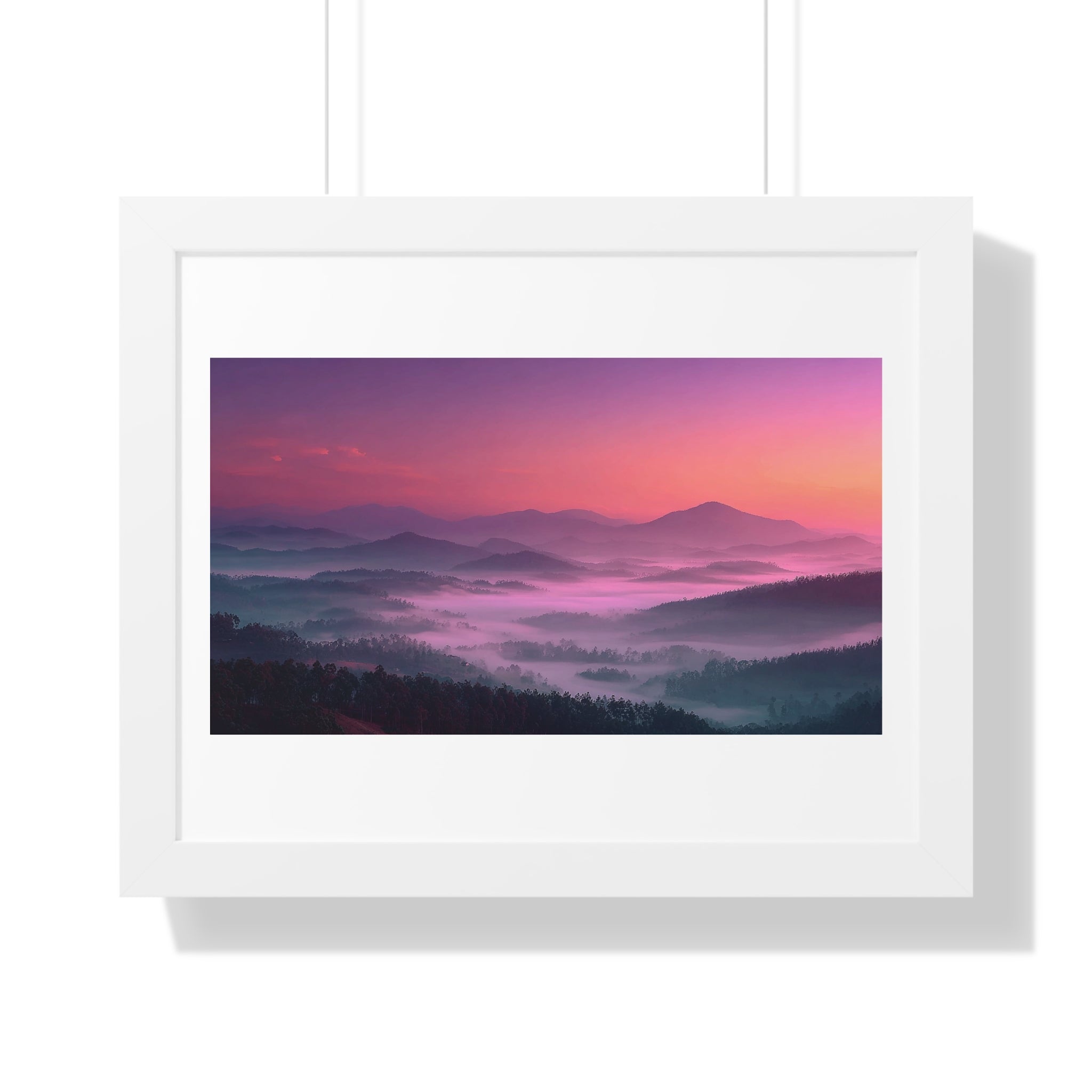 Pink and Purple Mountain