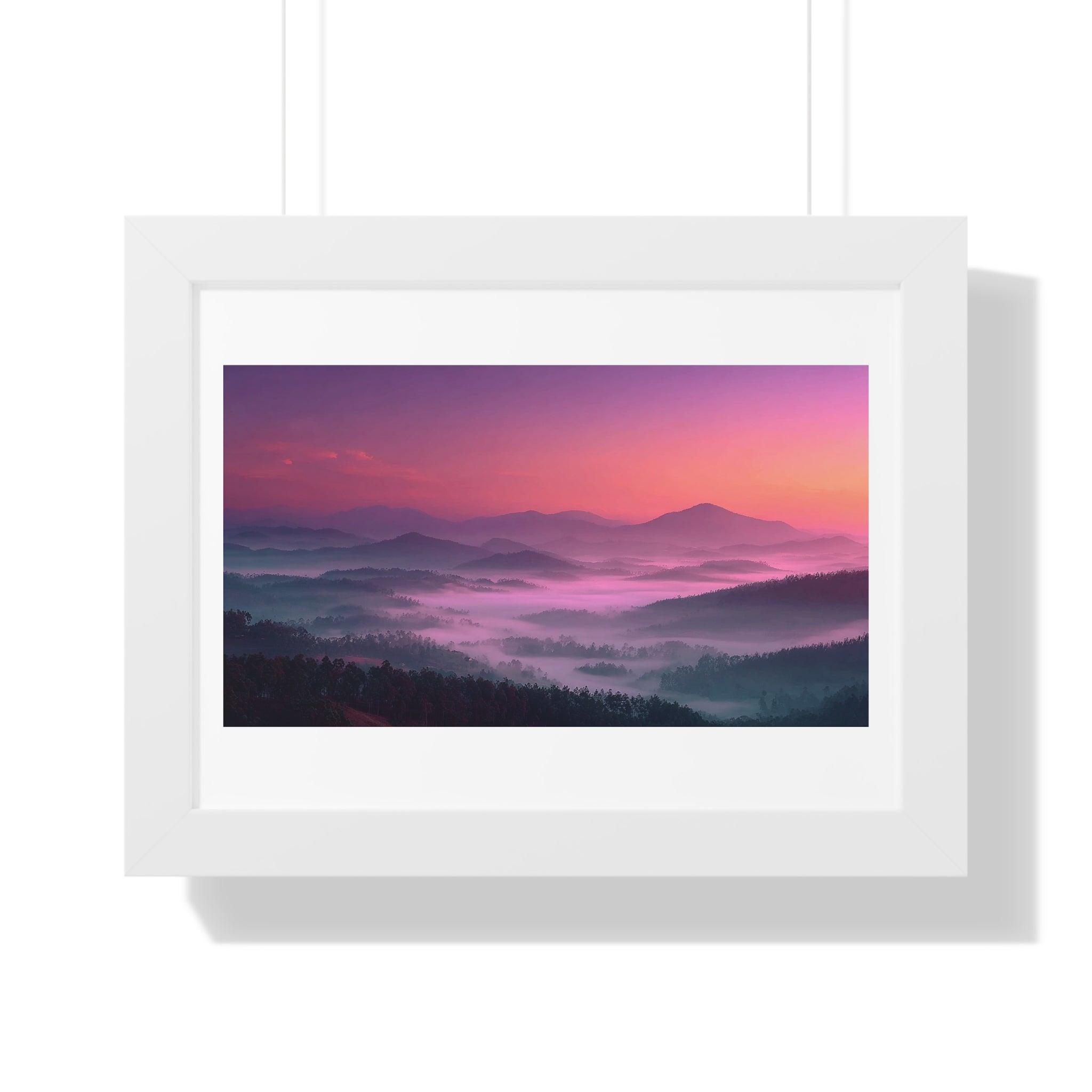 Pink and Purple Mountain