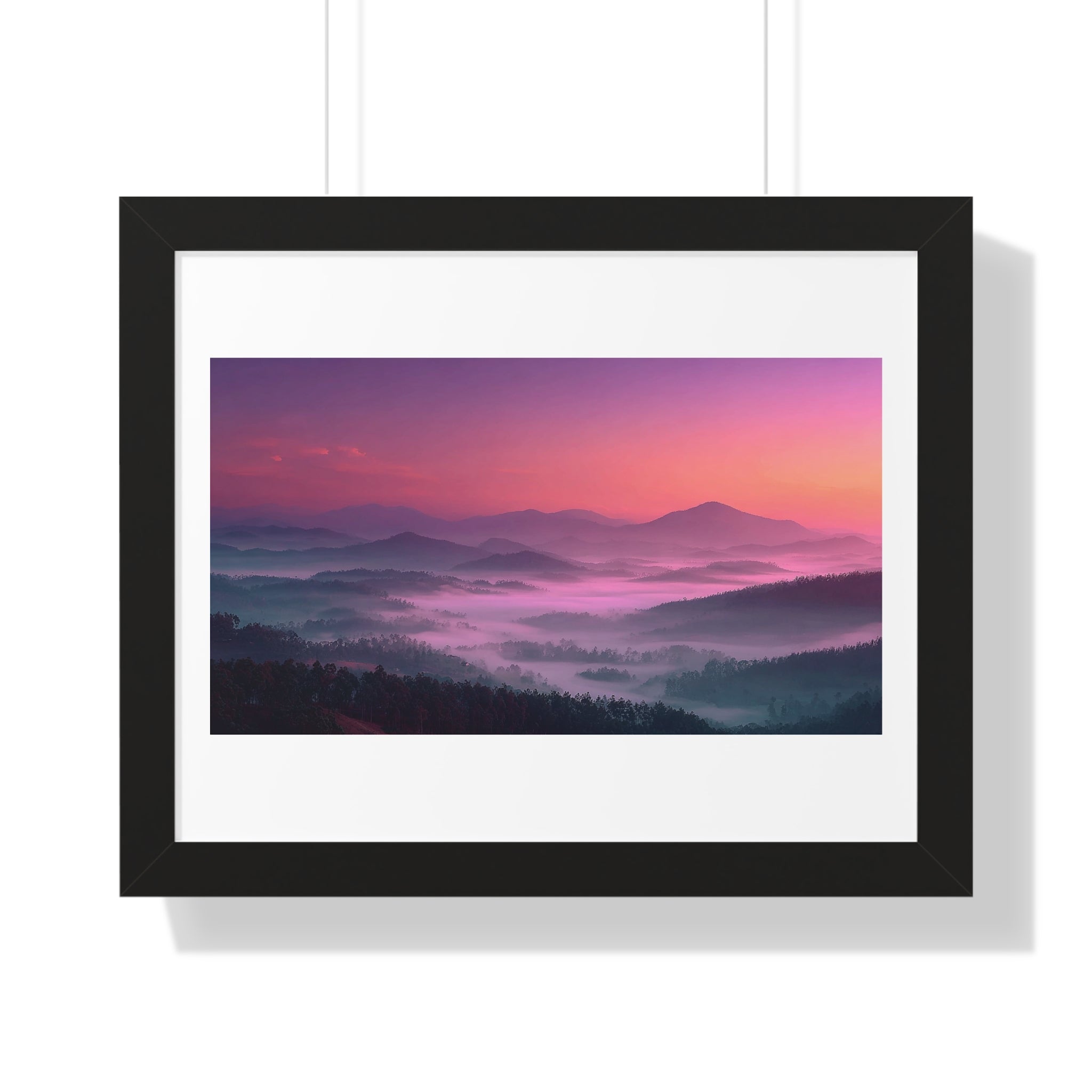 Pink and Purple Mountain