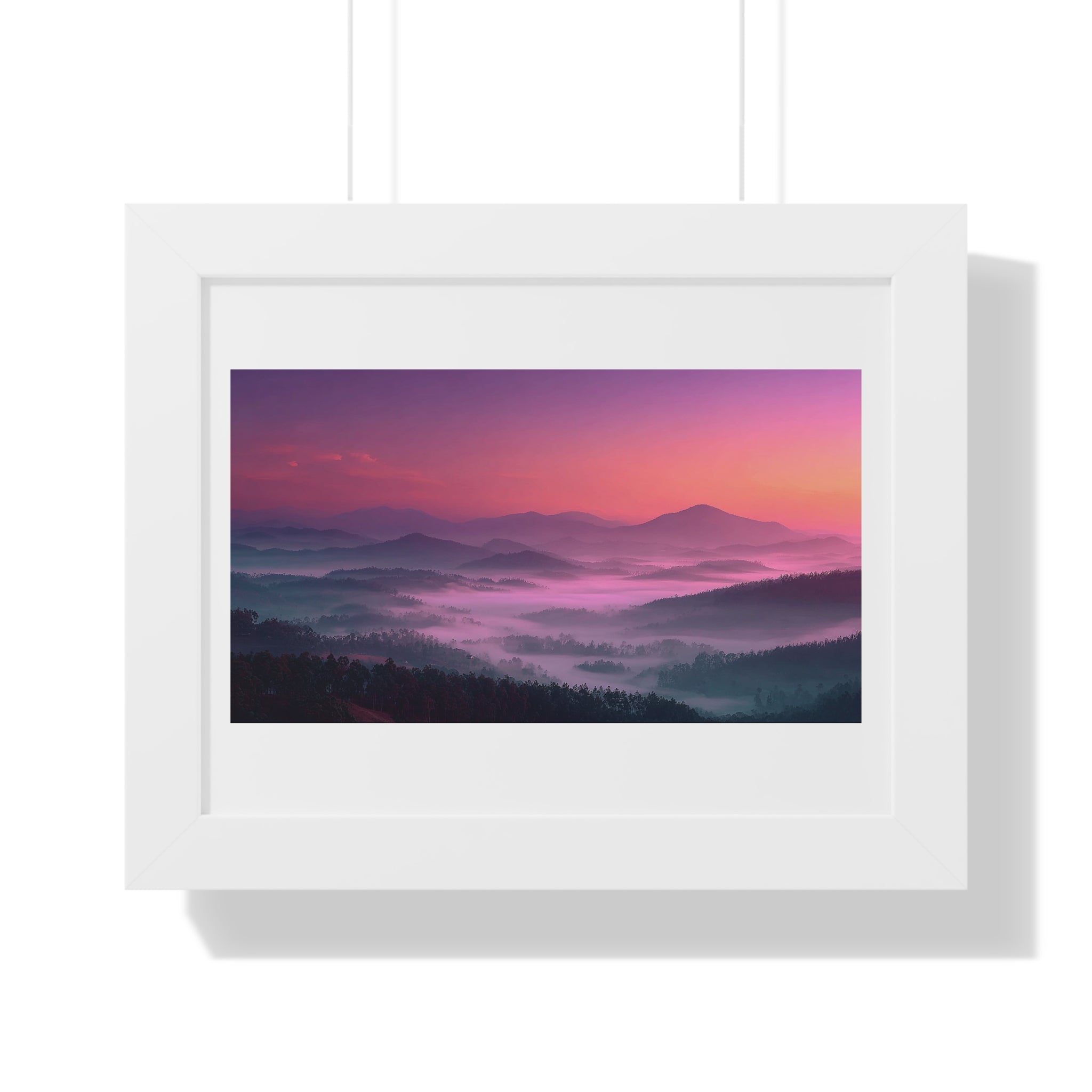 Pink and Purple Mountain