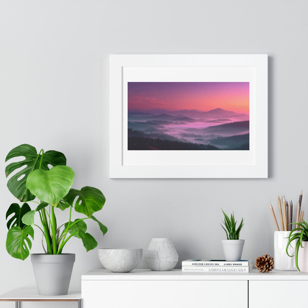 Pink and Purple Mountain