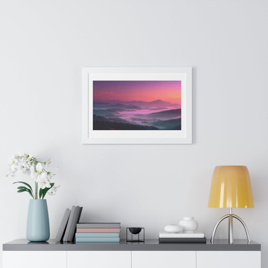 Pink and Purple Mountain