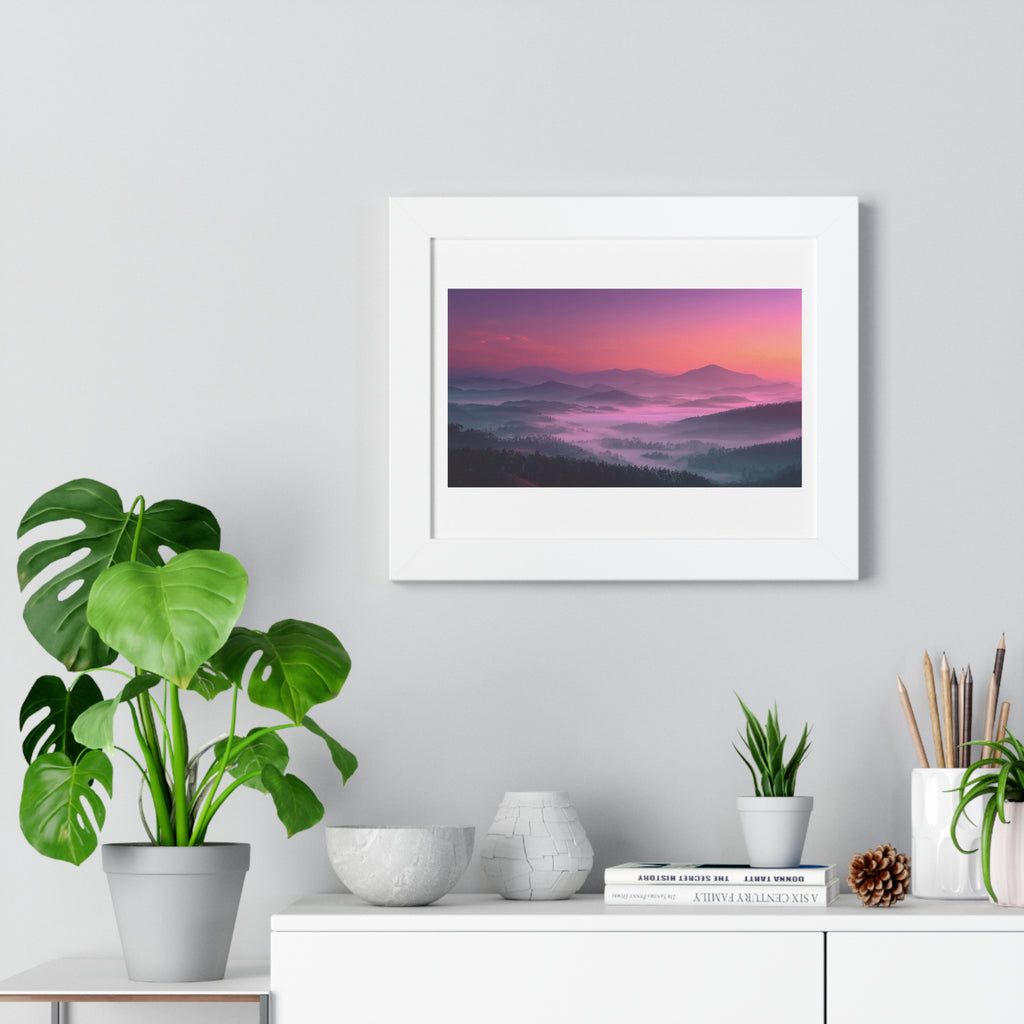 Pink and Purple Mountain