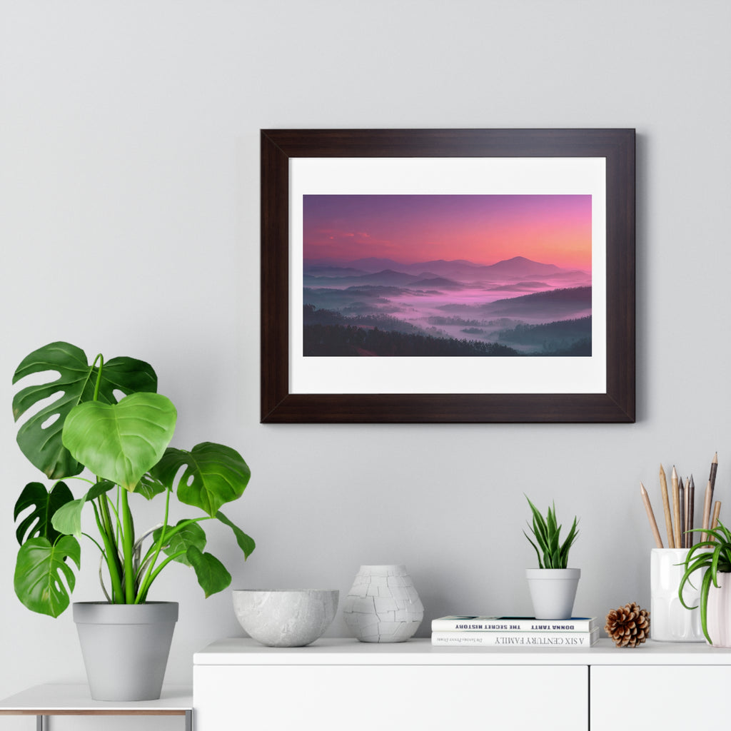 Pink and Purple Mountain